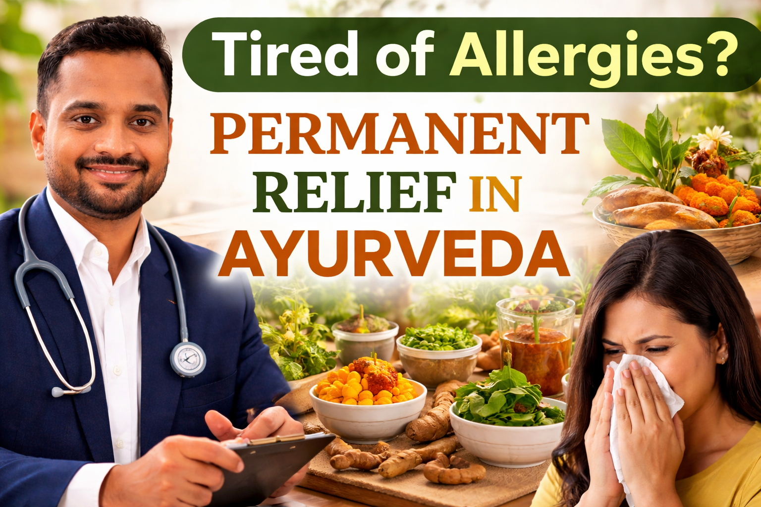 Permanent Solution for Allergies in Ayurveda: Root Cause Treatment & Natural Healing
