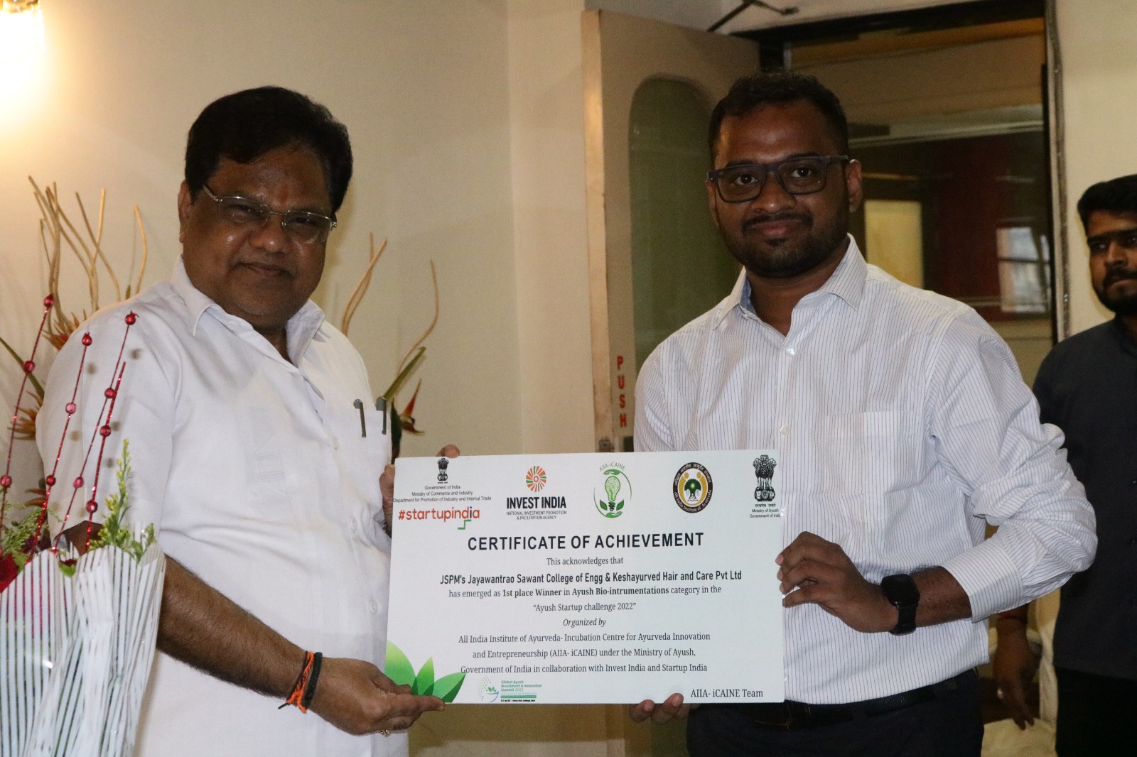 Meeting with Health Minister of Maharashtra: Dr. Tanaji Sawant